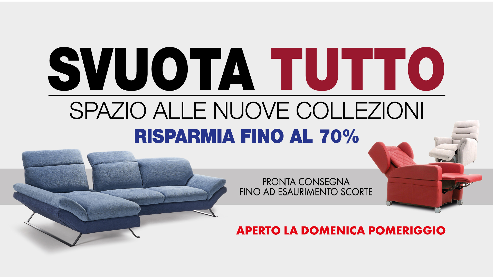 promozione SVUOTA TUTTO 2023 divani poltrone e poltrone relax cagliari